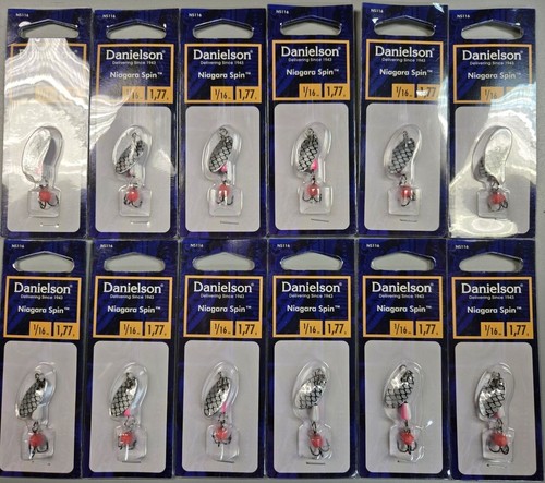 Trout panfish spinners - 12,