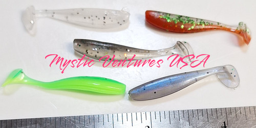 Panfish paddle tail shad - paddle,