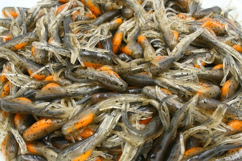 Crawfish minnow tubes - crawfish,