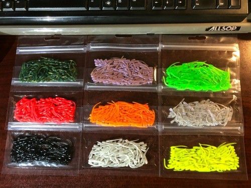 Soft plastic baits crappie - plastic,