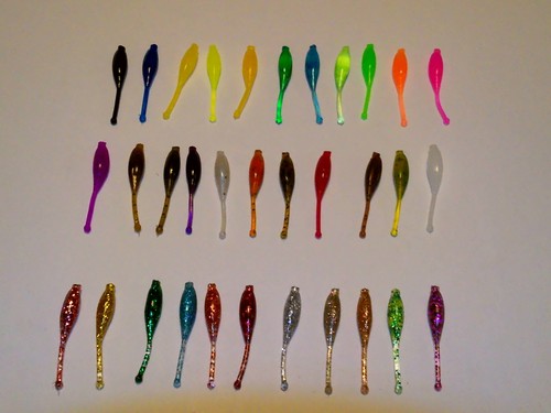 100 lot ball tailed crappie - tailed,