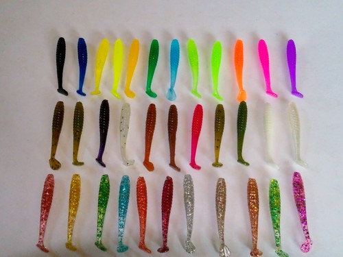 100 lot paddle swimbait - 100, 2"