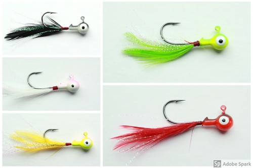 Pcs hand tied crappie - 10, hand-tied