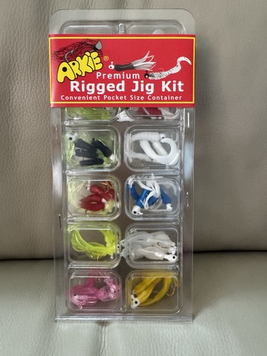 Arkie premium rigged jig kit - arkie,