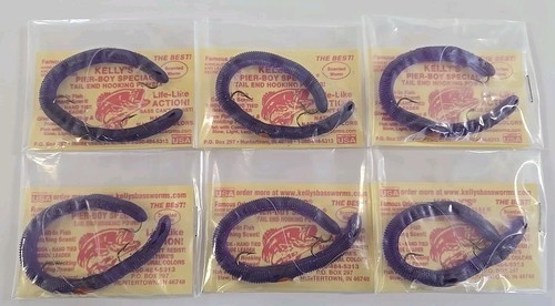 Kelly bass worms - worms, pier