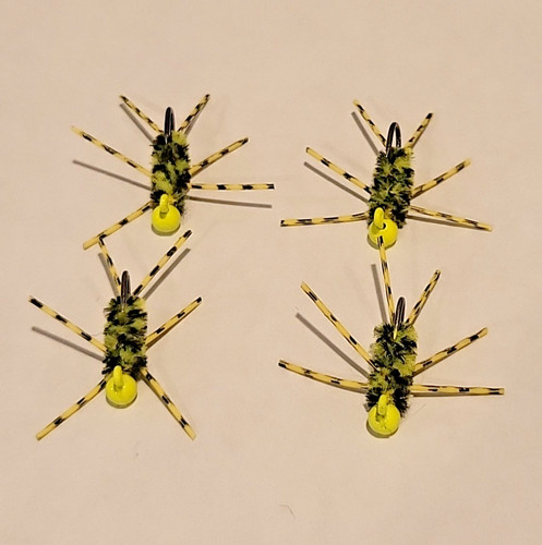 Hand tied chartreuse - 1/64,